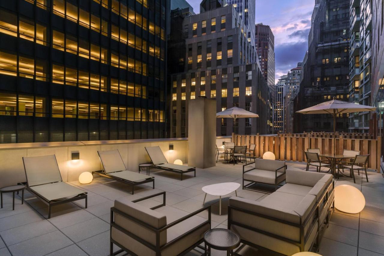 纽约市中心曼哈顿金融区万豪万怡酒店 外观 照片